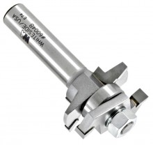 Whiteside 6004B - Full Size, Stile & Rail, (Straight Pattern) Router Bits - Half Inch Shank, (Replacement Straight Rail Cutter), Carbide Tipped