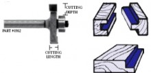 Whiteside 1910 - Slotting & Rabbeting, Router Bits - Half Inch Shank