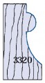 Whiteside 3320 Cut Profile