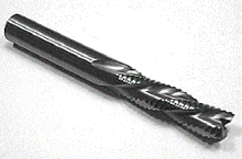 Ruffer (Hogger), (3 Flute), Spiral Router Bits - Upcut, Solid Carbide - Southeast Tool SRU340RUF