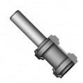 Whiteside 3915 - Model Train, Track Router Bits, Track Double Groove Bit, Carbide Tipped