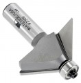 Carbide Tipped 45deg Chamfer Router Bit With Bearing Guide by Whiteside Machine