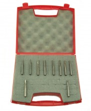 Southeast Tool SE P Set (plastic) - This router bit set contains 10 of the most common bits used in cutting sheet plastics