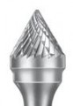 Carbide Bur Double Cut 60 Degree Cone Shape SGS SJ-7
