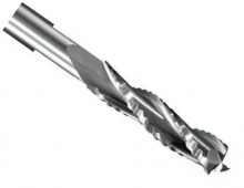 Vortex 2300R - Pass-by, Deep Pocket, Mortise, Upcut, Spiral Router Bits - (3 Rough Flutes) Solid Carbide