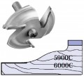Whiteside 6000C - Large, Raised Panel, Router Bits (Ball Bearing Guide) - Half Inch Shank, Carbide Tipped