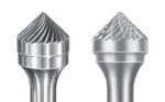 Solid Carbide 90 deg Cone Shape Burs