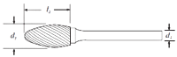 Flame Shape Bur