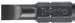 Felo Black Slotted Insert Bit