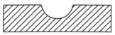 Round Nose Router Bit Cutting Profile