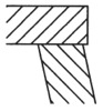 Solid Surface Overhang Trim Router Bit Profile