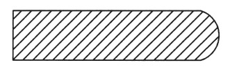 Half-Round (Bullnose) Profile Half-Round (Bullnose) Profile
