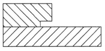 Slot and Undercut Router Bit Cutting Profile Slot and Undercut Router Bit Cutting Profile