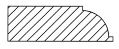 Beading Router Bit Cutting Profile