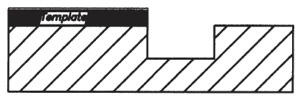 Template Router Bit Cutting Profile
