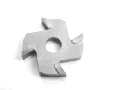 4 Wing, Drawer Slot Cutters - (1 1/4" Diameter x 5/16" Bore), Carbide Tipped - Southeast Tool SDR187-4