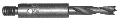 Bradpoint Drills (Extended with Threaded Shank), Style No 14ESCT - (Shank is 7/16" x 14), Carbide Tipped - Southeast Tool SE14219L