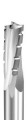 Vortex 6255 - Downcut Phenolic, Composite, Spiral Router Bits - (3 Flute) Solid Carbide