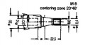 Quick Change Drill Adapter for Bilek Boring Machines, RH Thread