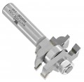 Whiteside 6003B - Full Size, Stile & Rail, (Bead Pattern) Router Bits - Half Inch Shank, (Replacement Bead Rail Cutter), Carbide Tipped