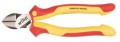Wiha 32929 - 8" Insulated High Leverage Diagonal Cutters With Industrial Brushed Finish