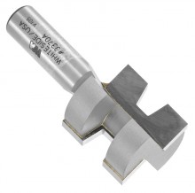 Whiteside 3370A - Wedge, Tongue & Groove, Tongue Cutter - Half Inch Shank, Tongue Only, Carbide Tipped