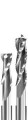 Vortex 2360 - Pass-by, Deep Pocket, Mortise, Upcut, Spiral Router Bits - (3 Finish Flutes) Solid Carbide