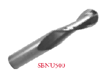 Ball Nose Router Bit - Upcut, Solid Carbide - Southeast Tool SBNU125