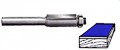 Whiteside 2401 - Flush Trim Router Bits - Quarter Inch Shank, Carbide Tipped