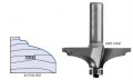 Whiteside 3302 - Thumbnail & Bead, Table Edge, Router Bits - Half Inch Shank, Carbide Tipped
