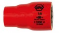 Wiha 31608 - Insulated Socket 6 Point 1/2" Drive 8mm