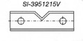 Reversible V-Groove Insert Knife