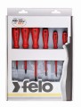 Felo 50176 - 6 pc Slotted & Phillips Insulated Screwdriver Set - 2 Component Handle