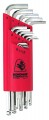 Bondhus 17095 - Set of 15 BriteGuard Plated Ball End Hex L-keys 1.27-10mm