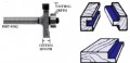 Whiteside 1904 - Slotting & Rabbeting, Router Bits - Quarter Inch Shank