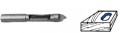 Whiteside 1705 - Panel Bits (Pilot Plunge Point) - Three-Eighth Inch Shank, Carbide Tipped