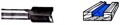 Whiteside 1052 - Straight, Router Bits - Half Inch Shank, 1 Flute, Carbide Tipped