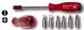 Wiha 38033 - ClicFix Bit Holder Slotted/Phillips 7 Pc Set
